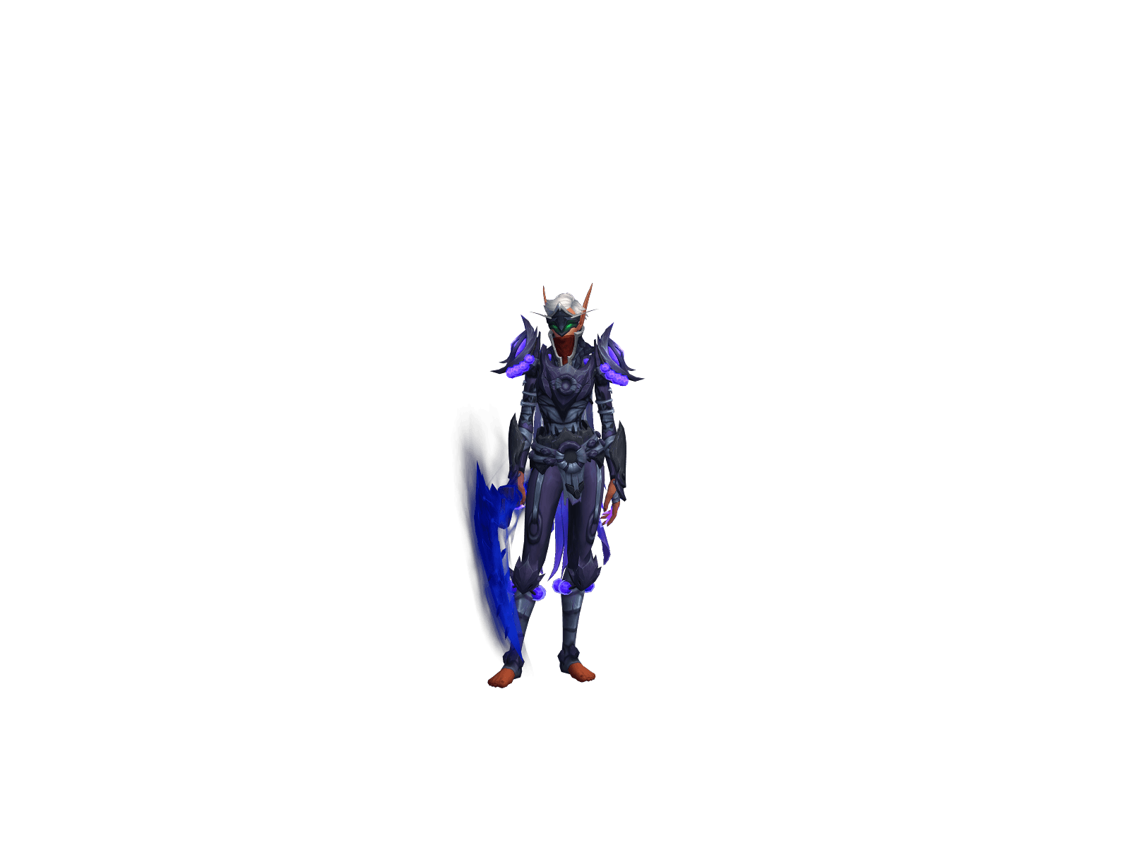 Full character render of Caing