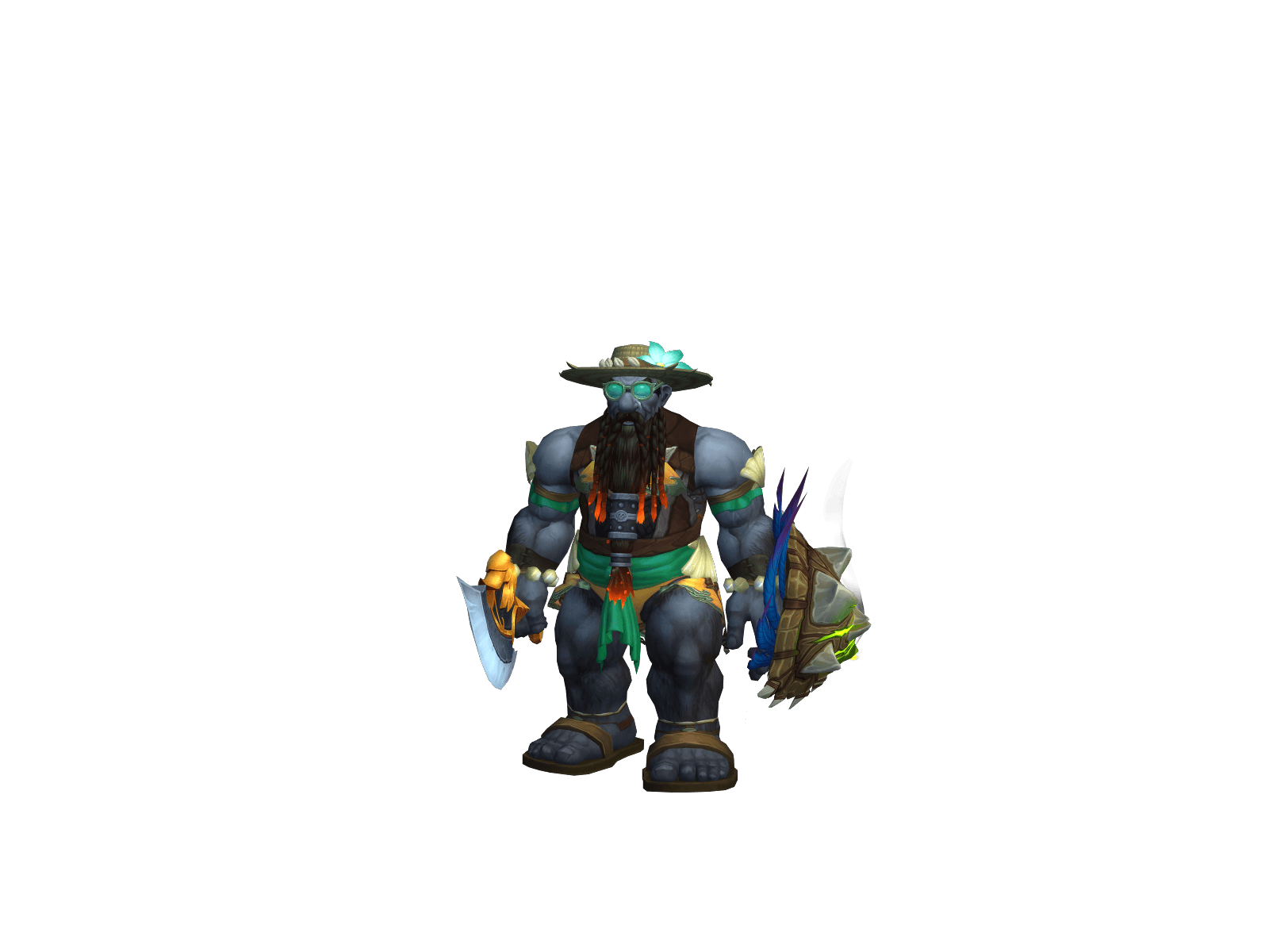 Full character render of Bjsh