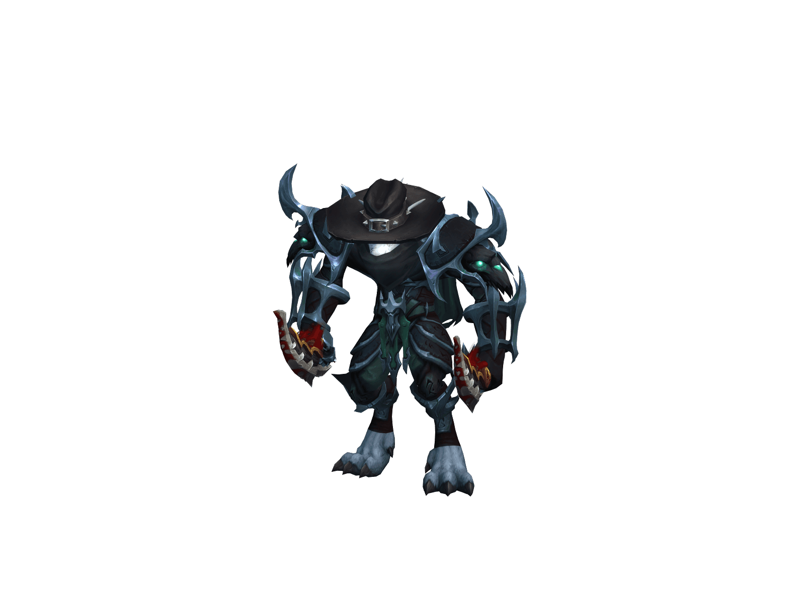 Full character render of Quigongouge