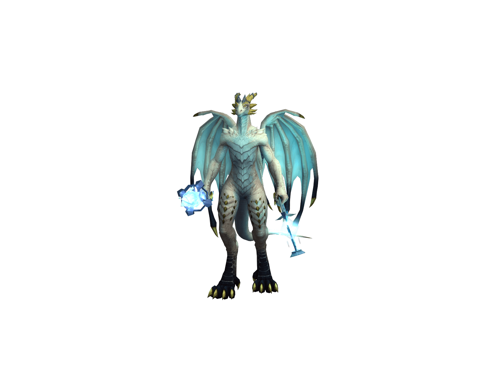 Full character render of Ilovedragon