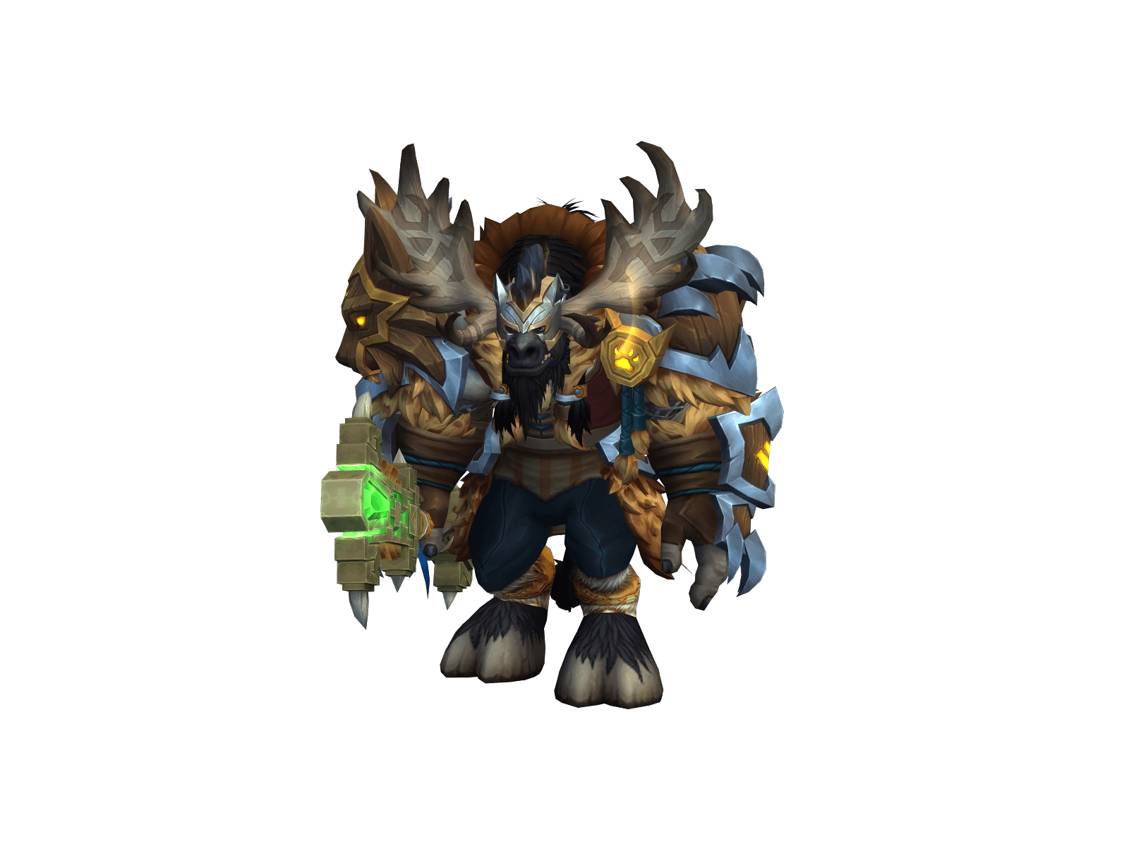 Full character render of Dawnhorn