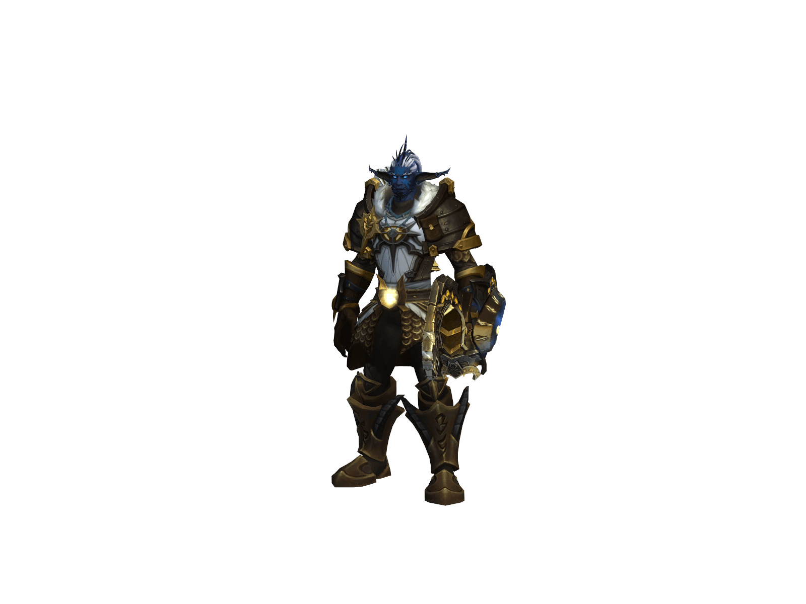 Full character render of Mikedup