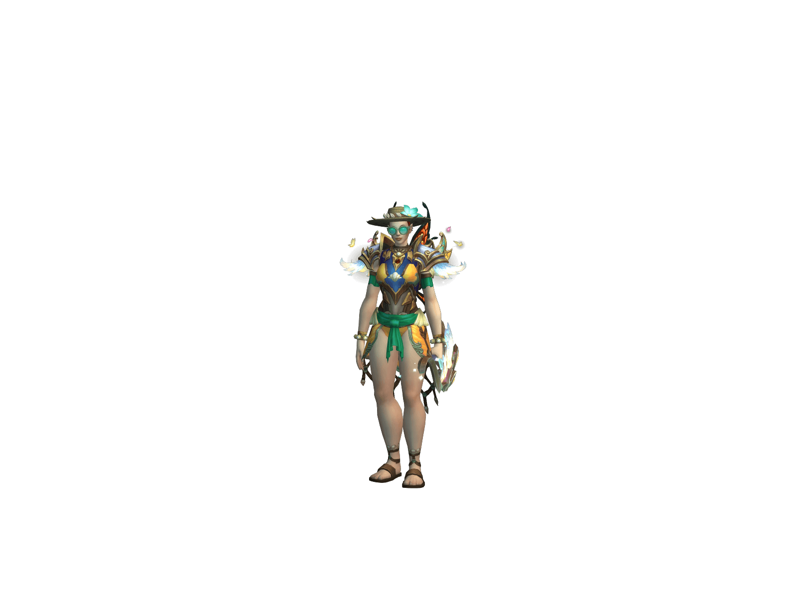 Full character render of Chinahunter