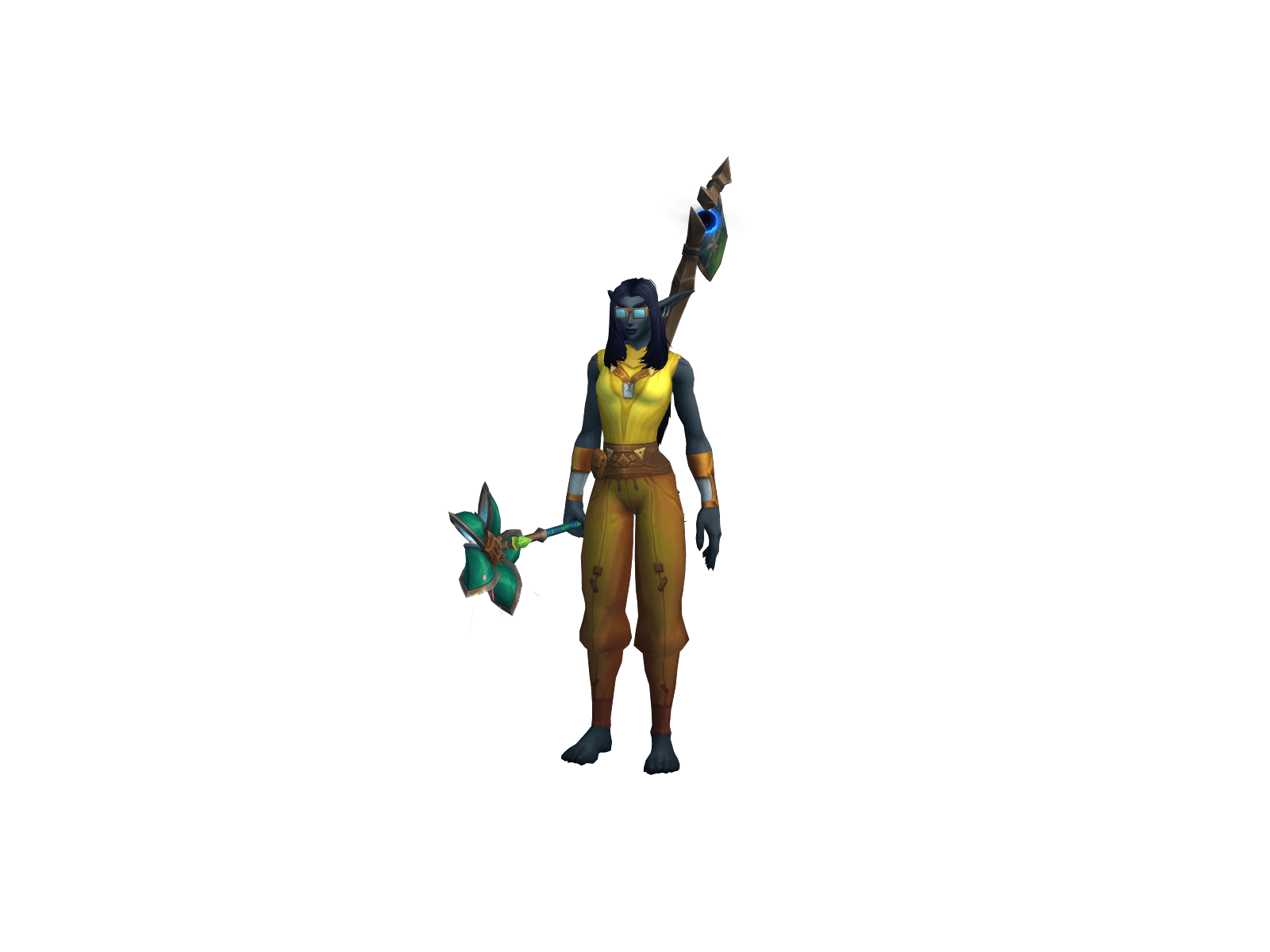 Full character render of Skillz